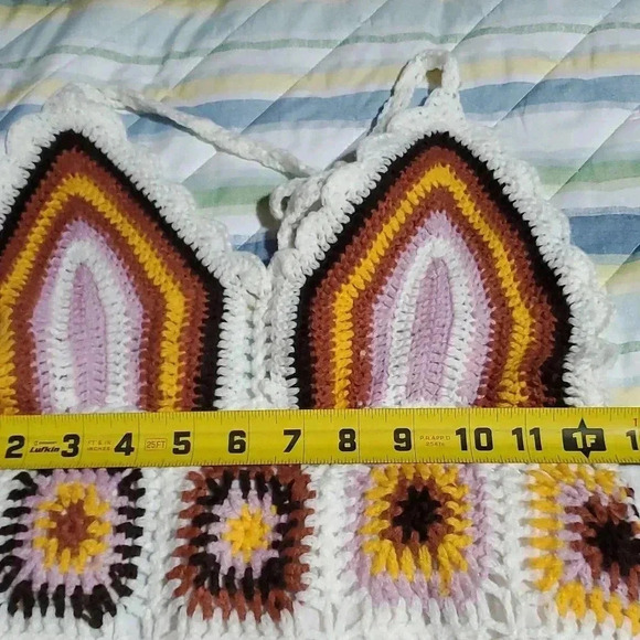 Crochet mini dress - Picture 9 of 10